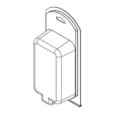 Visipak Thermoform-CLAMSHELL-#392-8.375-3.875-5.188-2.938-1.700-0.020-CLEAR,  392TF